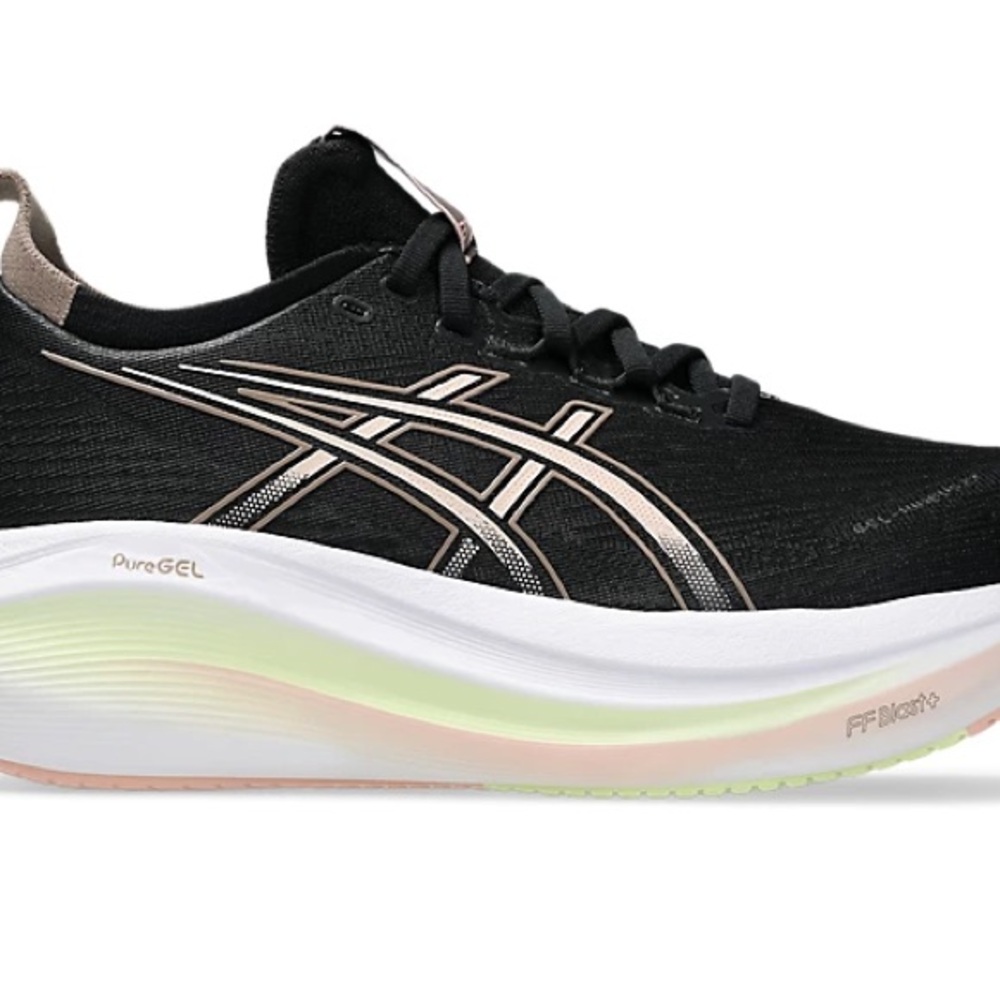 ASICS GEL-NIMBUS 27 women’s 9.5 black/breeze